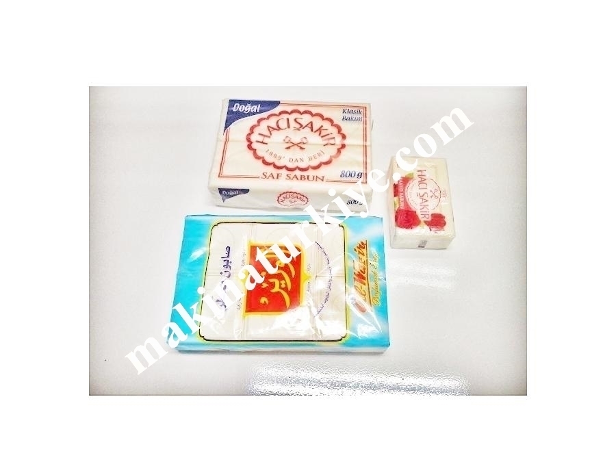 Tam Otomatik Beslemeli Bisküvi Sabun Gofret Paketleme Makinası