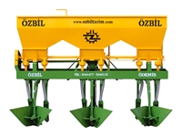Machine à sarcler à trois rangs avec engrais - Özbil BDC320 - 4