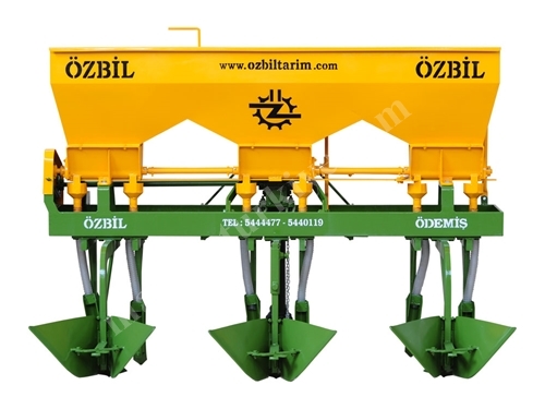 Machine à sarcler à trois rangs avec engrais - Özbil BDC320