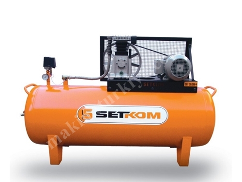 Pistonlu Hava Kompresörü Tek Kademeli - Setkom Set Serisi 
