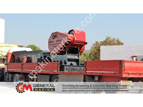 200-300 Ton / Saat Konkasör Çeneli Kırıcı 