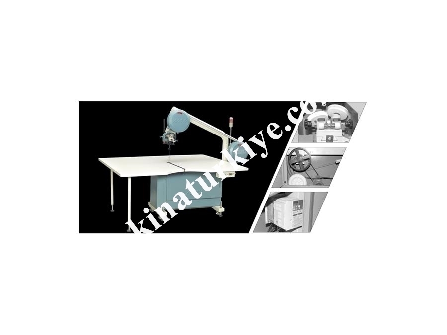 Kumaş Kesim Hizarı Havalı Hız Kontrollü 1500X2400mm - Konmaksan Kms-1200
