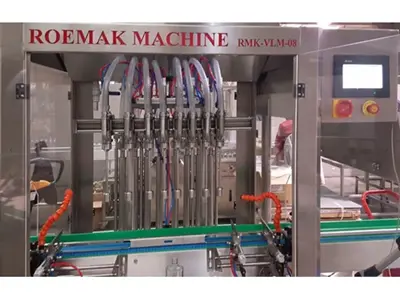 Cologne Automatic Liquid Filling Machine with 8 Nozzles İlanı