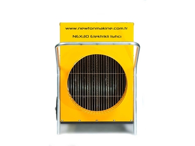 Elektrikli Isıtıcı 30 Kw (İnşaat Sera Fabrika Ortamı Isıtma Fanı) - Newton Makine Nex-30 - 1