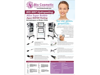 BİO W07 HydraFacial Aqua Устройство для пилинга водой - 6