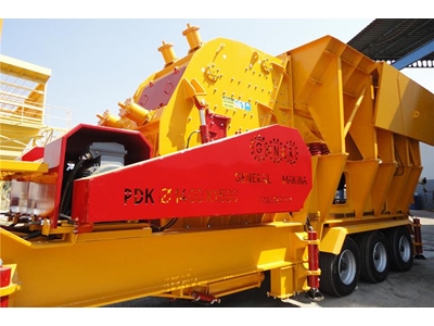 100 ton / Hour Mobile Primary Impact Turbo Crusher - 0