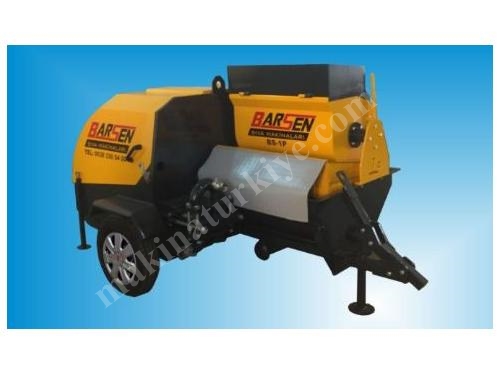 Uzaktan Kumandalı Pistonlu Sıva Makinesi Barsen - Bs-1Pr 