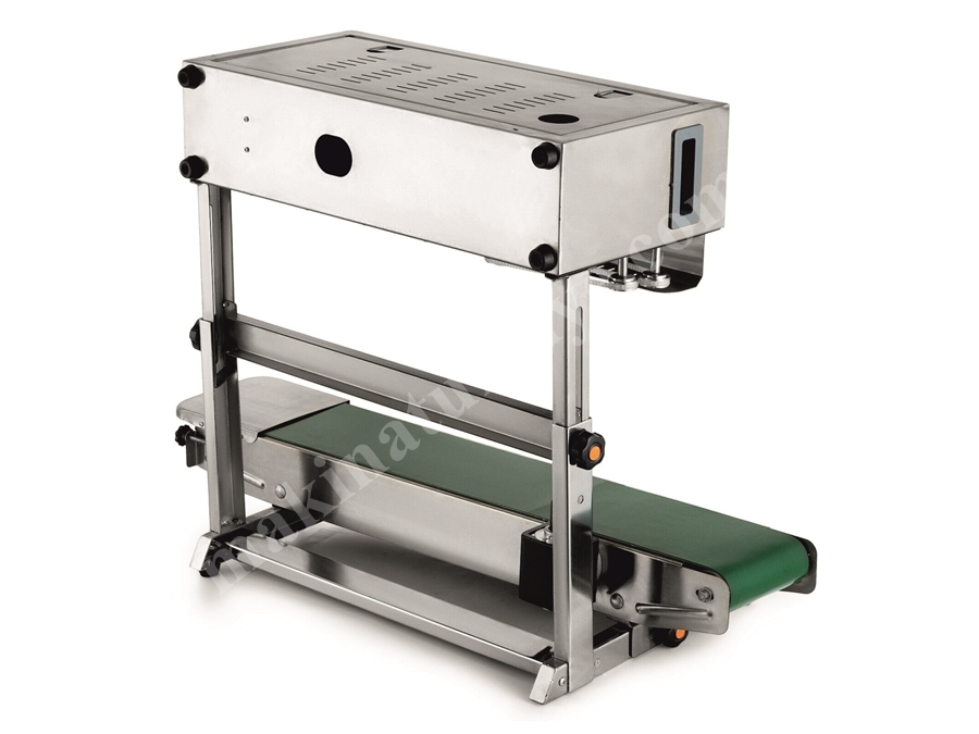 Machine d'assemblage de bande de marche verticale