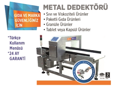 Konveyörlü Metal Dedektörü