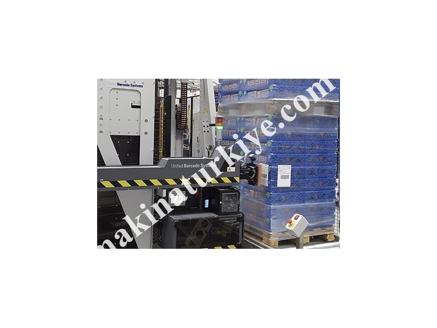 Çift Taraflı Palet Etiketleme Makinası
