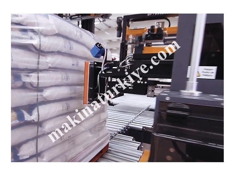 Çift Taraflı Palet Etiketleme Makinası