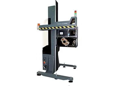 1 Label 12 Pallet/Minute Pallet Labeling Machine with Elevator System