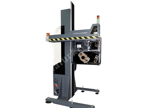 2 Label 3 Pallet/Minute Pallet Labeling Machine with Elevator System
