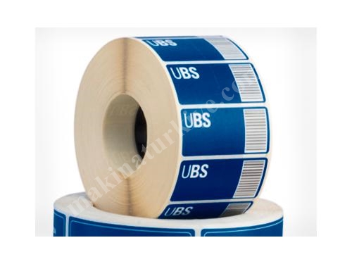 UBS-Barcodeetikett
