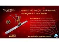 Vibrationsglättung 250 cm (Doppelarm-Benzin-Schwebekopf) - Newton Maschine NYMB25
