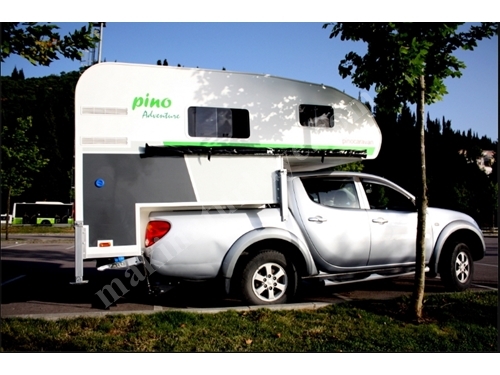 Camping-car à plateau 2 places - Caravane Pino