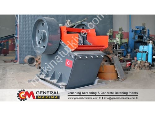 20-80 Ton / Saat 60'lık Çeneli Kırıcı 