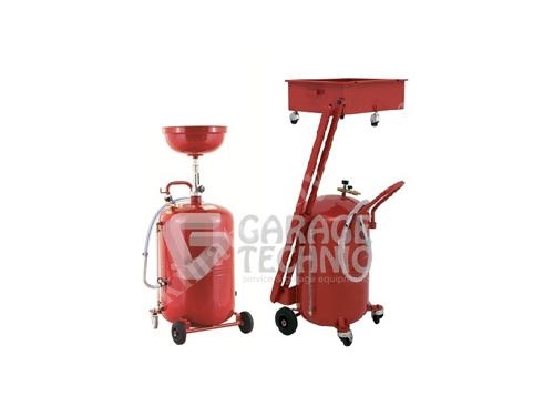 80+9 Litre Atık Yağ Çekme Makinesi Garage Technic 