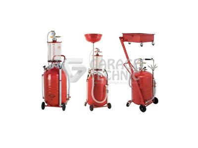 60 Litre Havayla Çalışan Atık Yağ Çekme Makinesi Garage Technic - 0