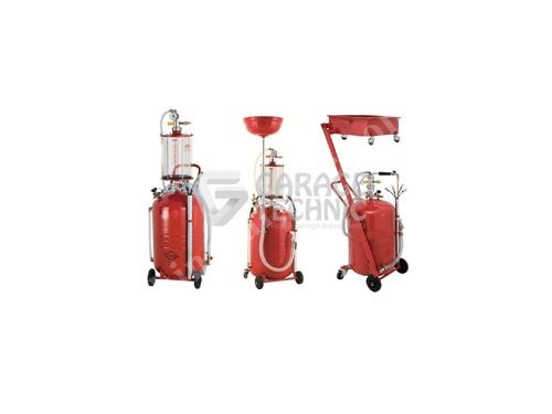 100 Litre Havayla Çalışan Atık Yağ Çekme Makinesi Garage Technic 