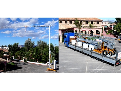 Hızlı Montaj Mobil Kule Vinç i 2 Ton - 20,7 Mt - 1