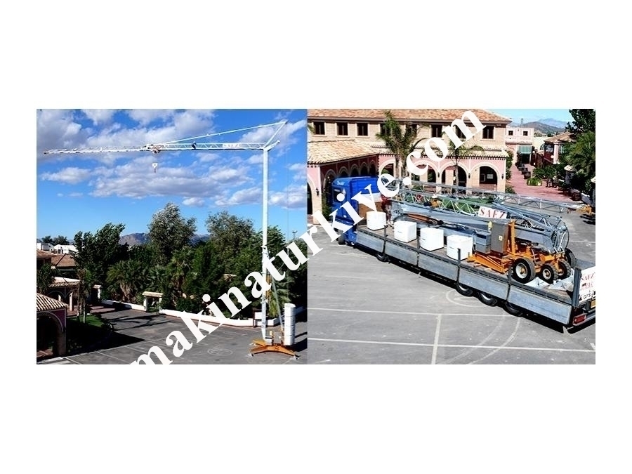 Mobil Kule Vinç  Hızlı Montaj 4 Ton - 21 Mt