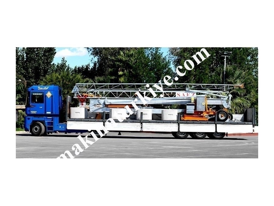 Mobil Kule Vinç  Hızlı Montaj 4 Ton - 21 Mt