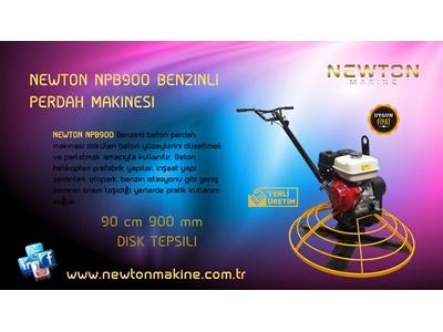 Benzinli Beton Helikopter Perdah Makinası 900 mm - Newton Npb900  - 0