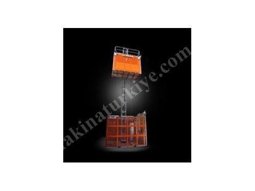 2 Ton Dış Cephe İnşaat Asansörü - Platform Asansör