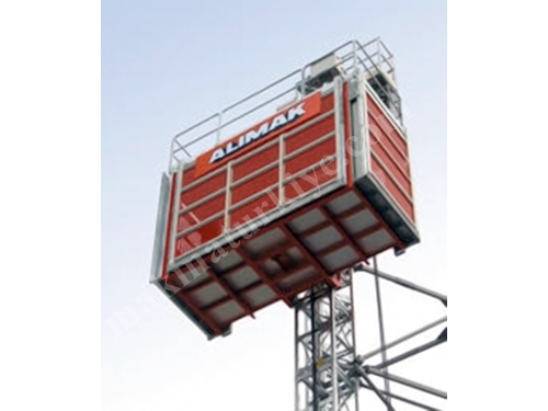 3,2 Ton İnşaat Asansörü Yük ve Personel Platform Asansör