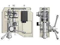 Perceuse à transmission à vitesse variable de Ø 30 mm - 7