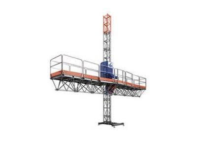 3,5 Metre 2680 Kg Kapasiteli Tek Kolonlu Cephe Platformu - 0