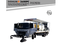 2X1800 Litre Pressurized Cold Paint Road Line Truck - 2