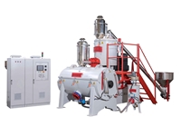 500 Kg Horizontal Turbo PVC Mixer – Heated Raw Material Mixing Machine
