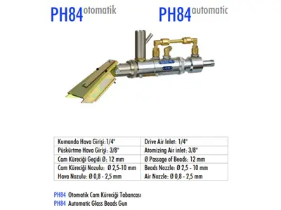 Ph84 Otomatik Cam Küreciği Tabancası  İlanı