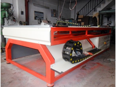 1500 X 3000 Reklamcı Cnc Router 3 Boyutlu İşleme  - 5