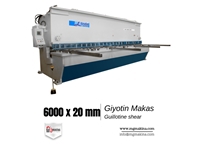 6000x20 Mm Hidrolik Giyotin Makas