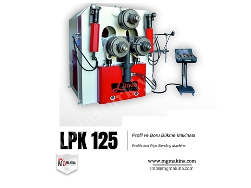 Lpk 125 Hidrolik Profil Ve Boru Bükme Makinası