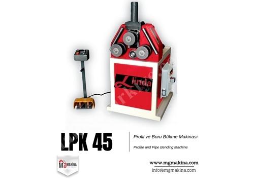 Lpk 45 Hidrolik Profil Ve Boru Bükme Makinası