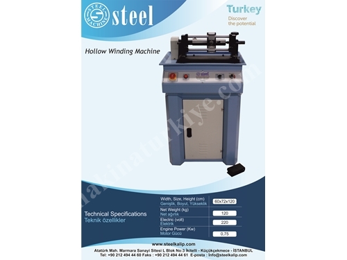 Şarnel Sarma Makinesi (Otomatik) / Hallow Winding Machine 