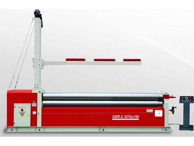 3 Toplu Asimetrik Silindir Sac Bükme Makinası 3070x190 Mm  - 0