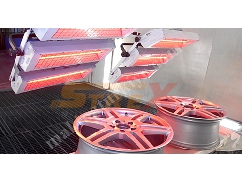 Infrared Wheel Paint Dryer