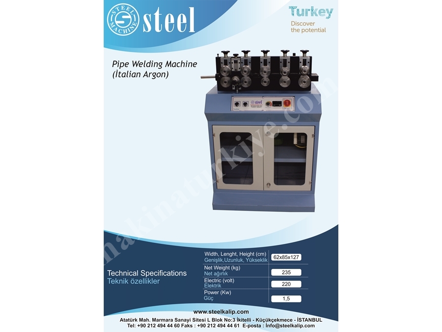 Boru Kaynak Makinesi / Pipe Welding Machine 