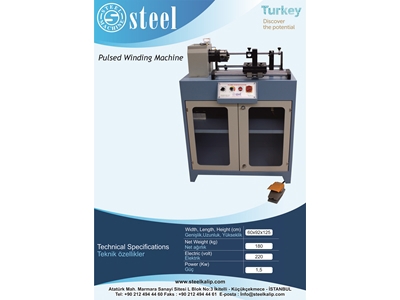 Darbeli Sarma Makinesi / Pulsed Winding Machine 