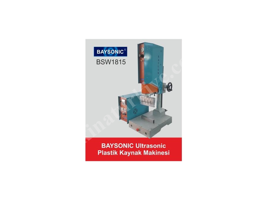Ultrasonik Plastik Kaynak Makinesi 1800 Watt 15 KHz - Baysonic Bsw1815