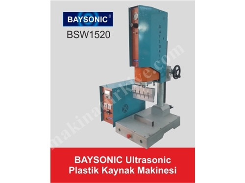 Ultrasonik Plastik Kaynak Makinesi 1500 Watt - Baysonic Bsw1520