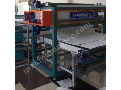Nonwoven Tam Otomatik Yastık Kılıfı Makinesi 1400 Watt - Baysonic