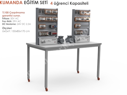 Kumanda Eğitim Seti 4 Öğrenci Kapasiteli