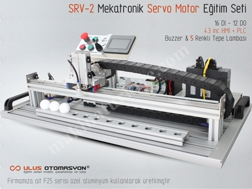 Servo Motor Plc Eğitim Seti 