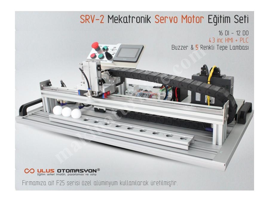 Servo Motor Plc Eğitim Seti 